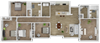 Olympus 5 bedroom 2 bathroom